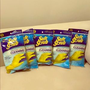 Large Premium Latex Cleaning Glove (5 pairs)